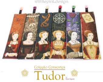 Set of Bookmark Tudor wives (complete)