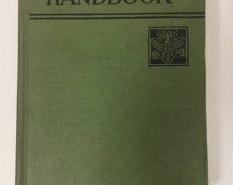 Vintage Girl Scout Handbook 1933