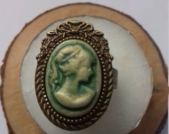 Bague "camée"
