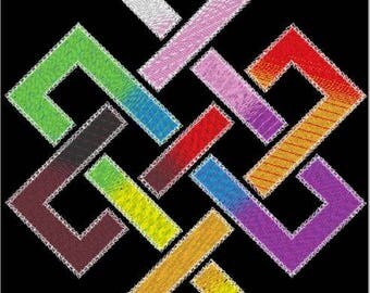 Endless Knot Machine Embroidery Design