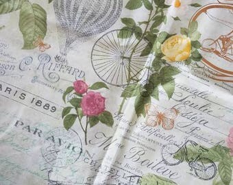 Paris themed books sleeve Papa size