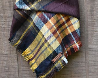 Cinnamon Spice // Dog Bandana // Fray // Cute Dog Bandana // Fall Dog Bandana // Dog Scarf // Puppy Bandana