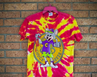 purple chuck e cheese shirt