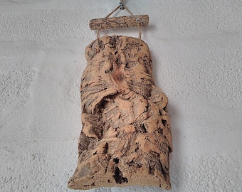 Cork Cat Scratcher, Non Toxic Cat Tree, Eco Frienldy Cat Furniture, Organic Wall Cat Scratching, Cat Lover gift , Natural Cat toy, Tree Bark