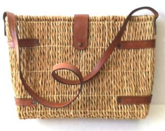 Vintage Native Rattan Bag