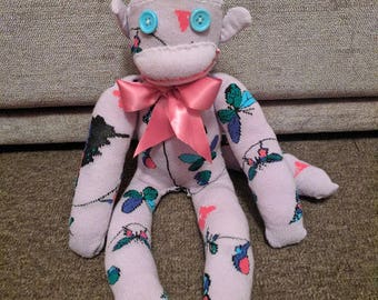 Handmade Sock Monkey