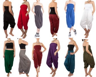 Harem Pants Hippie Pant Gypsy Trouser Boho Pant Yoga Indian Pants Aladdin Baggy Pants - 15 Colors Customisable
