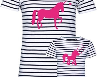 T-shirt "Unicorn" for mother and daughter, set price!