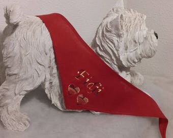 Bandana to tie your custom dog - XS - S - M