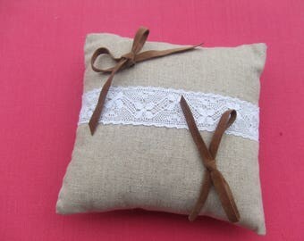 RING BEARER WEDDING PILLOW