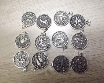 charms or pendants astrological signs