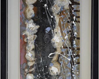 lacquered painting, pasted on board TB105