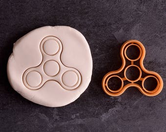 Handspinner cookie cutter - Fidget hand spinner cookie cutter - Fidget cookie cutter