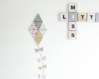 Decorative wall deer driving MISS - Scandinavian inspiration