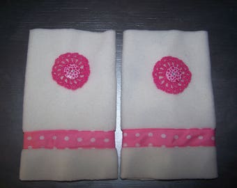 Mittens size XL fleece, fashion accessory