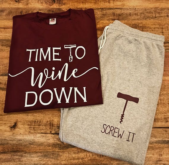 wine down shirt