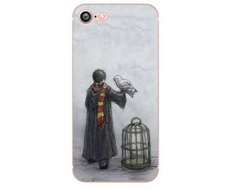 Harry Potter Case iPhone 8 7 Plus Case Clear Phone Case Harry Potter iPhone 6s 6 Plus Case Gift For Her Best Friend Clear Silicone Case