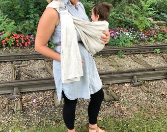 Natural Ring Sling (100% Linen)