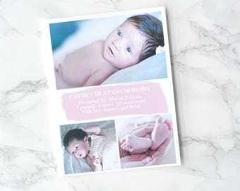 Custom Baby Announcement