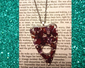 Dried Rose Petal Ouija Planchette