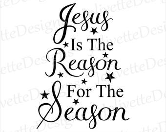 Download Jesus the reason svg | Etsy