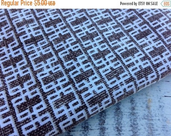 40% OFF- Modern Brown Fabric-Reclaimed Bed Linens-Mod Retro