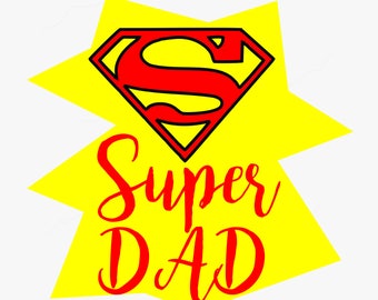 Download Super dad svg | Etsy