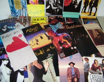 Lot 40 Vintage CD Art Card Insert Packaging 13307