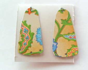 Upcycled Vintage English Tin Earring Findings