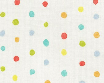 Nani Iro Japanese Textiles - DOUBLE GAUZE Colorful Pocho in Multi