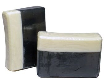 BLACK AMBER MUSK Soap, 5oz Bar, Unisex Fragrance, Natural and Vegan Ingredients, Mango Butter Soap