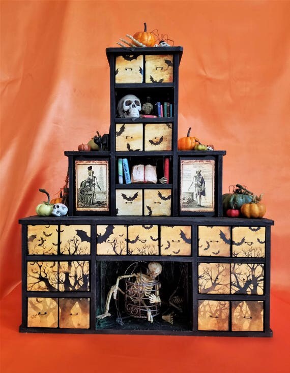 Creepy Halloween Apothecary Halloween Decor