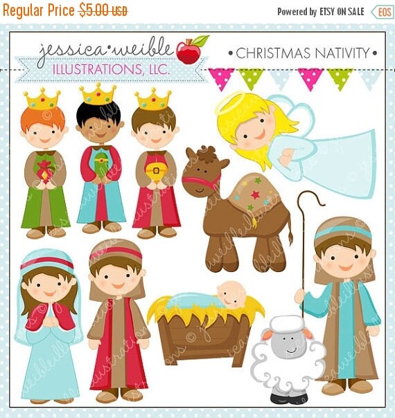 sale christmas nativity cute christmas digital clipart for sale christmas nativity cute christmas digital clipart for