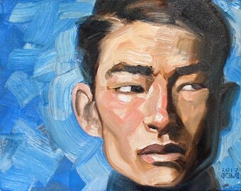 We Are Who We Are, 11x14 inches oil on canvas panel by Kenney Mencher