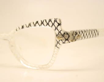 Unused Unique Vintage Cat eye glasses cat eye frames NOS