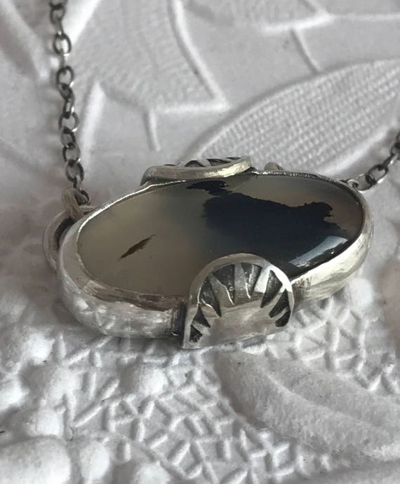 Moss Agate Pendant