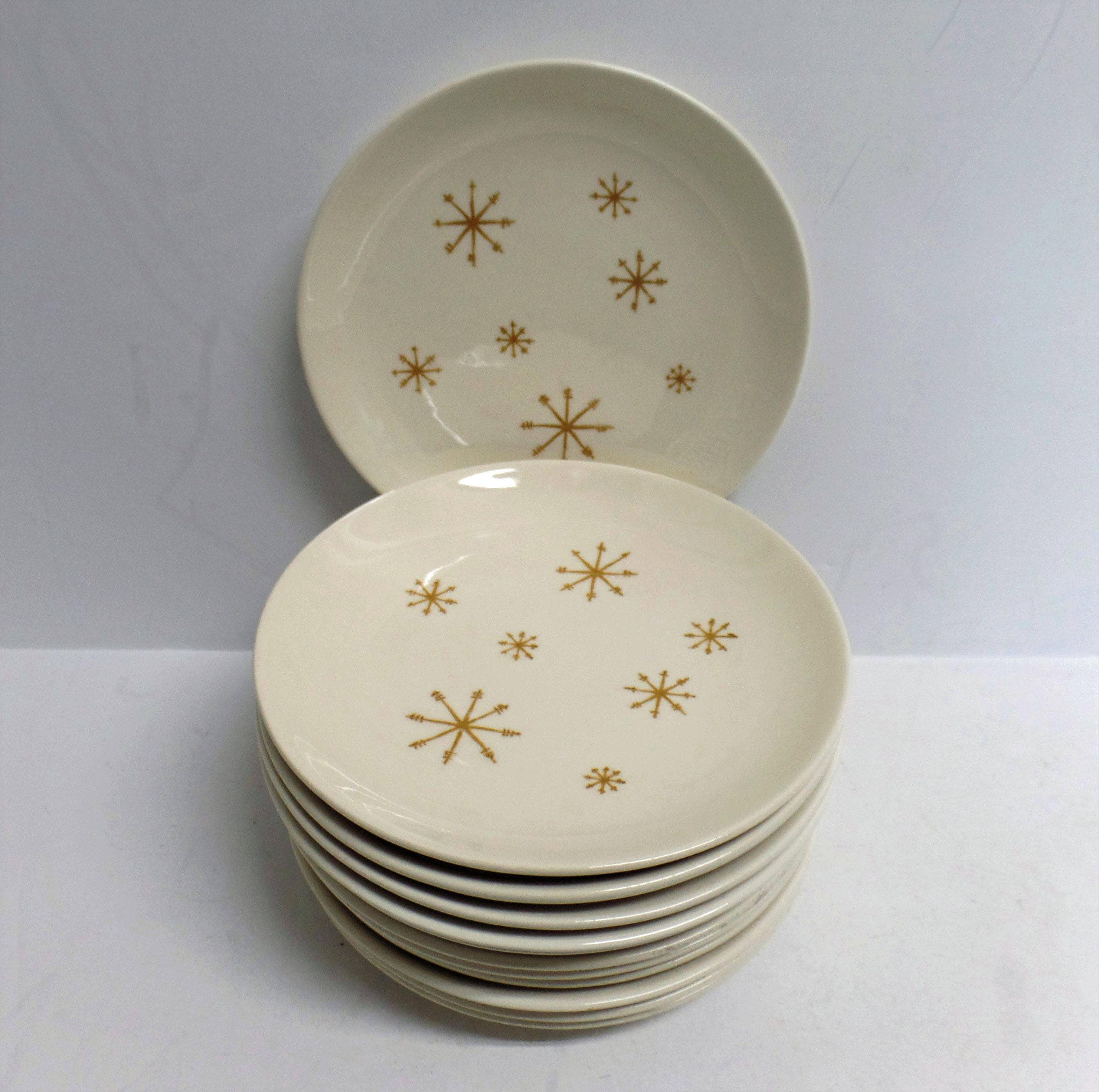 Star Glow plates Royal China Ironstone mid century atomic starburst ... Star Glow plates Royal China Ironstone mid century atomic starburst ...