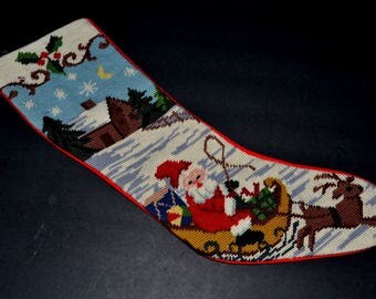 Stocking fireplace decor Fireplace stocking | Etsy
