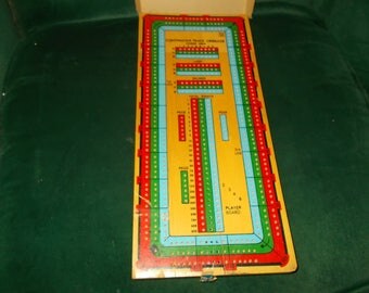 Vintage Wooden Board Games Cardinal cribbage Etsy 30 Vintage Wooden Board Games Cardinal cribbage Etsy 30