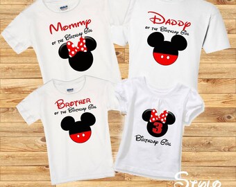 Minnie Mouse Family shirts, birthday girl minnie mouse, birthday girl shirt, family minnie, family shirts, birthday party, disney shirt,