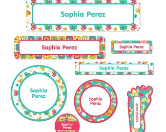 Daycare Label Pack, All Things Spring