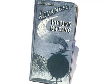 Harry Potter Gift, Harry Potter Phone Case, Harry potter iPhone Case, Book Phone Case, Book iPhone Case, iPhone 7, Wallet Phone Case