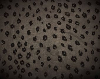 Leopard Print Fabric black leopard fabric | etsy Leopard Print Fabric black leopard fabric | etsy