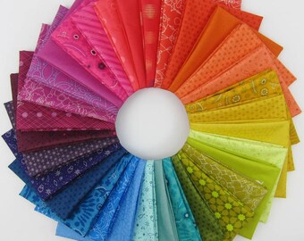 Andover Stash Builder Fat Quarter Bundle ft. Alison Glass, Libs Elliot, and Lizzy House - 32 Fat Quarters - 8 Yards Total