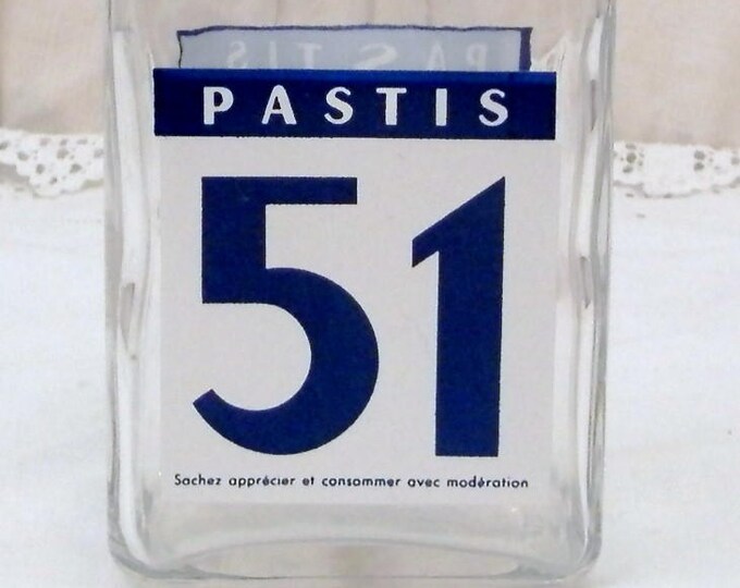 Vintage French Pastis 51 Aniseed Aperitif Drink Water Carafe / Bottle, South of France Cote D'Azur Drinks, Ricard Pernod, Retro Home Vintage French Pastis 51 Aniseed Aperitif Drink Water Carafe / Bottle, South of France Cote D'Azur Drinks, Ricard Pernod, Retro Home