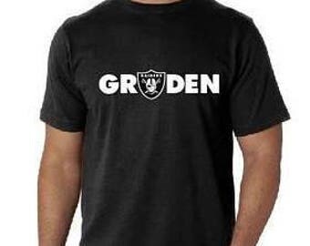 jon gruden raiders t shirt