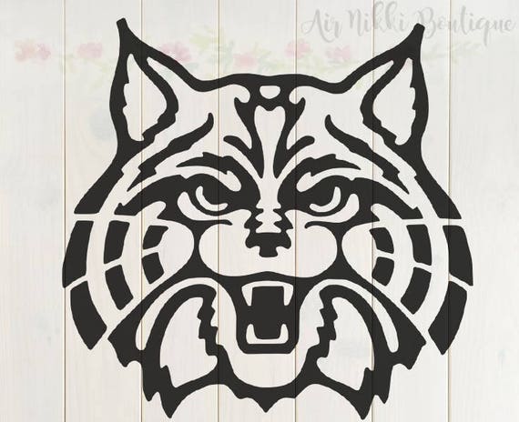 Wildcat SVG PNG DXF files instant download