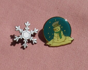 disney snowflake pin set