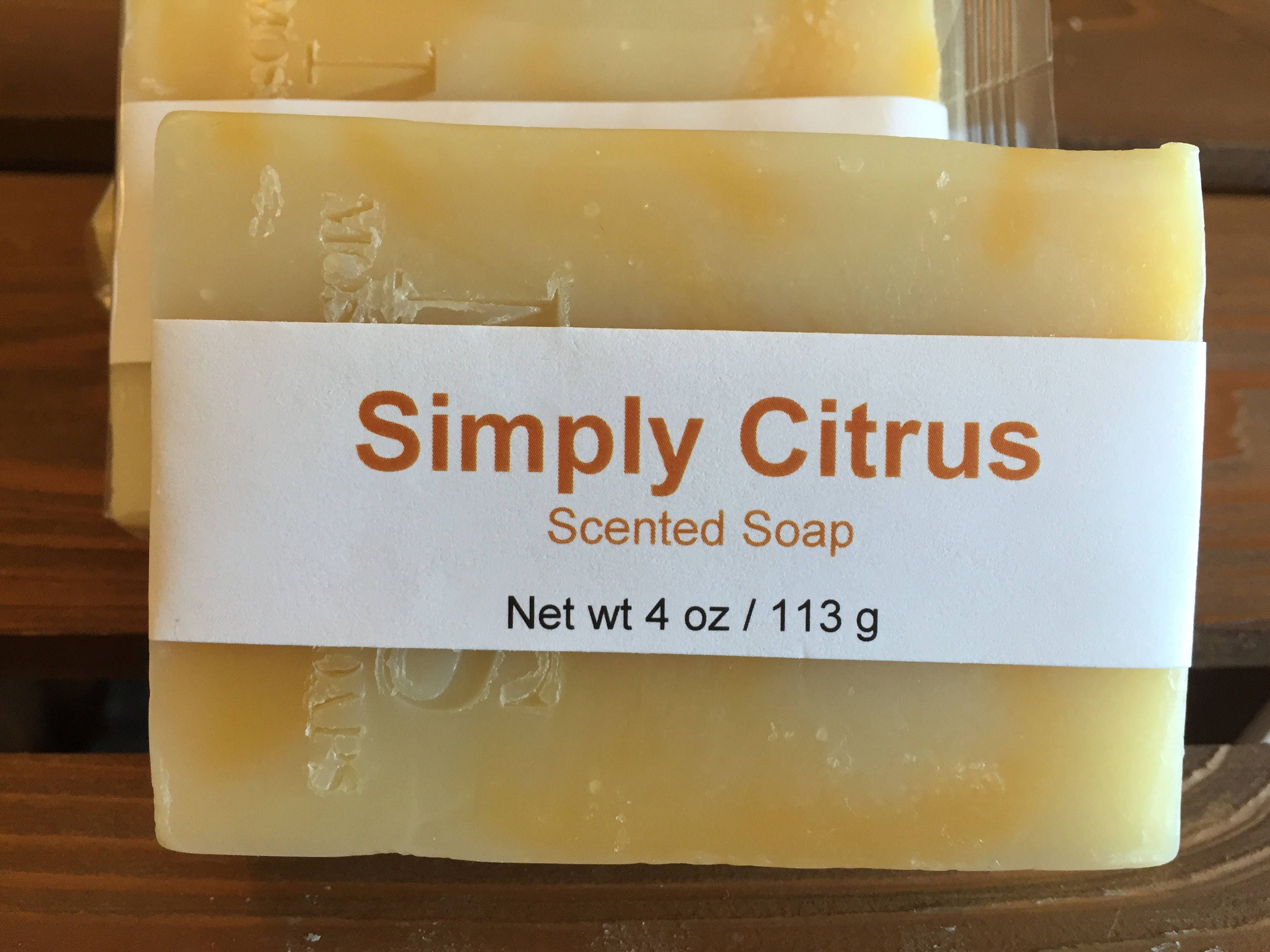 Simply Citrus Scented Cold Process Soap with Shea Butter