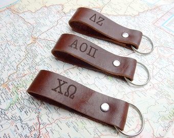 SALE: Chi Omega Sorority Key Chain, Delta Zeta Sorority Key Chain, and/or Alpha Omicron Pi sorority key chain
